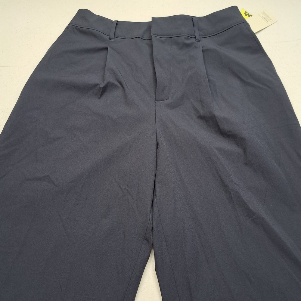 All in Motion Womens Trousers M Navy NWT High Rise Full Length UPF 50+ 2005-320